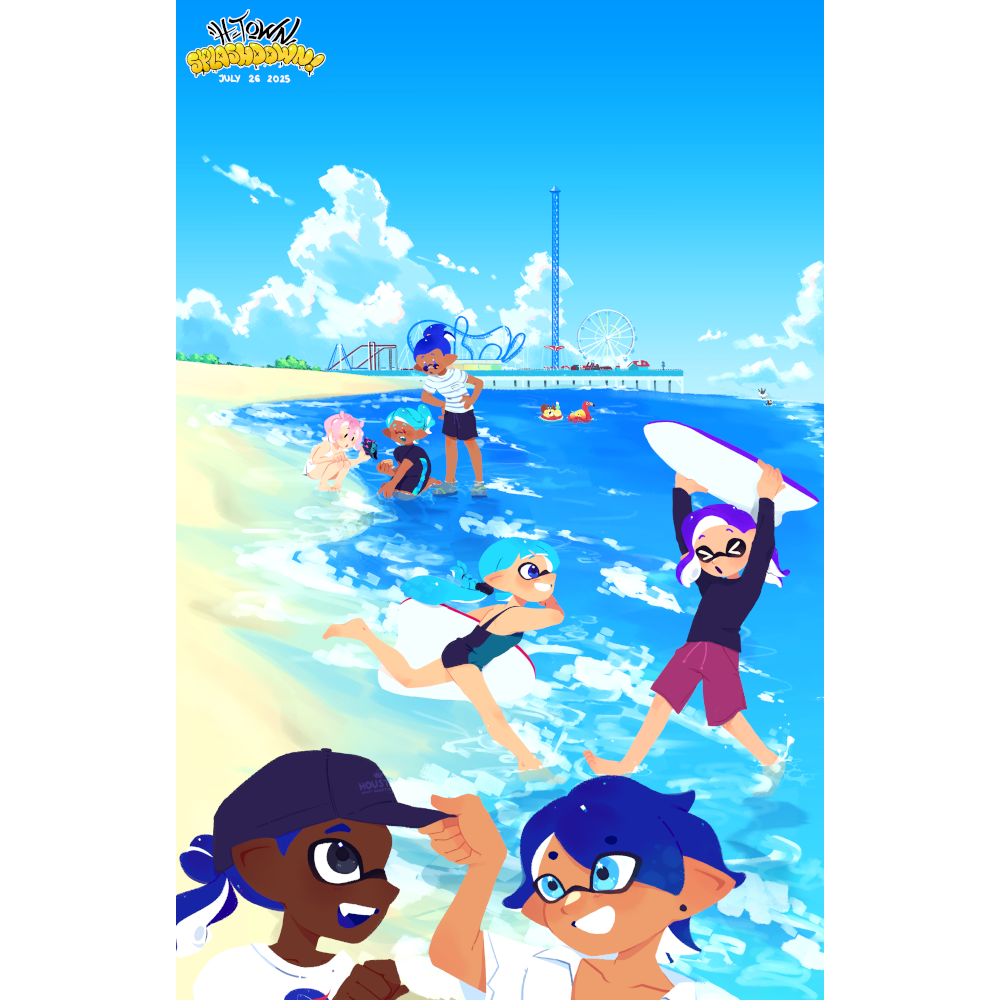 H-Town Splashdown #5 Poster